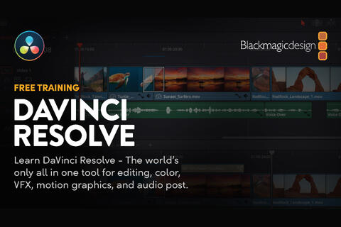 Gratis online kurs i DaVinci Resolv